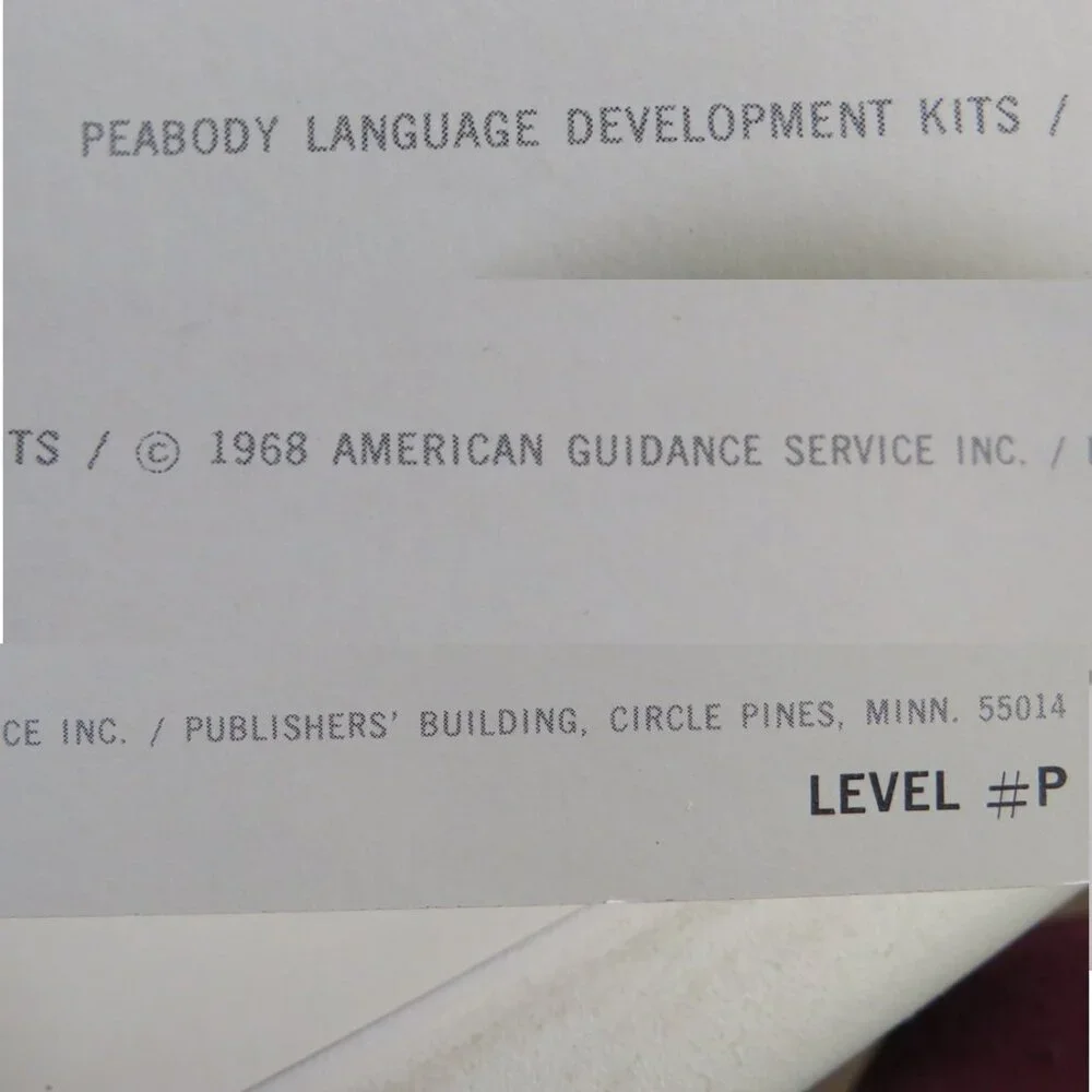 Peabody FOOD Drinks (6) cards 1960s Vintage Artwork